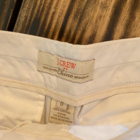 J. Crew white chino shorts - Picture 3 of 3